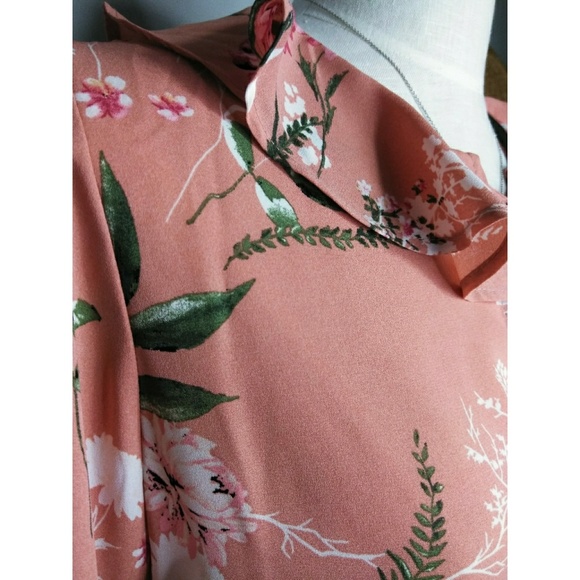 3 for $20 Floral Long Sleeve Blouse - Picture 5 of 8